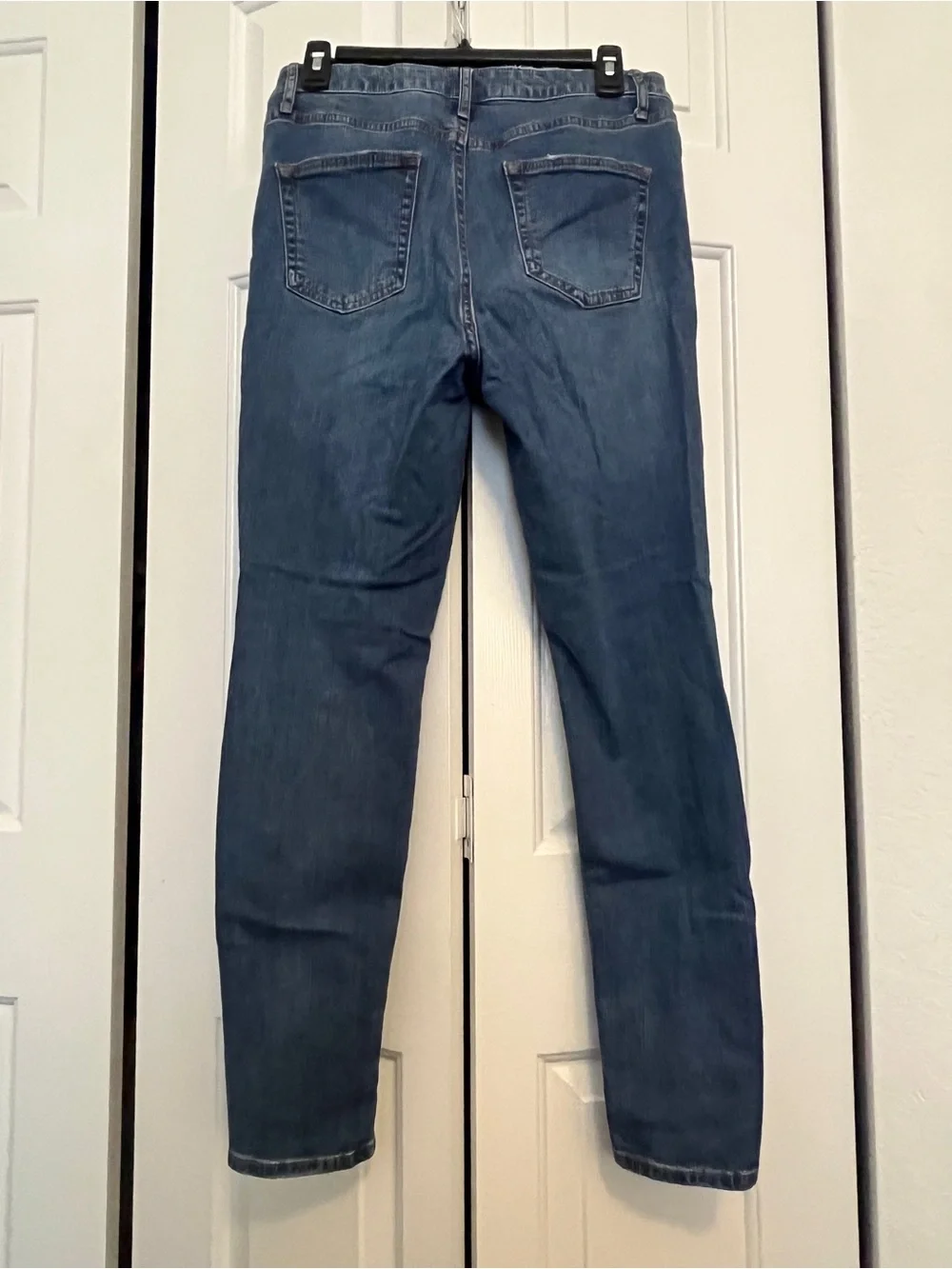 wild fable Distressed Dark Blue Skinny Jeans